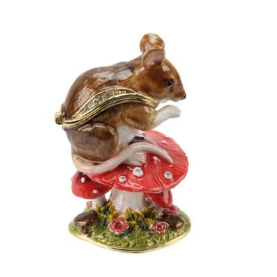 Treasured Trinkets - Mouse on Toadstool