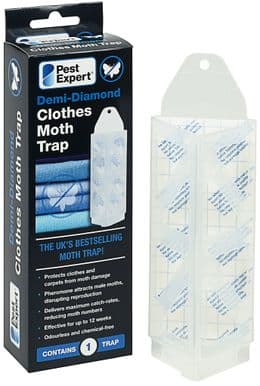 Pest Expert Demi-Diamond Clothes Moth Trap (1 Trap)