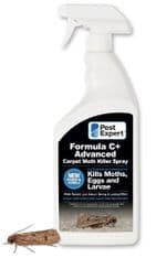 Pest Expert Formula 'C' Carpet Moth Spray 1Ltr