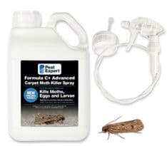 Pest Expert Formula 'C+' Carpet Moth Spray 5Ltr