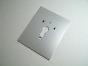 Flush Mount Plate for 32Amp Keyswitches