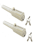 ILS Oval Chrome Pins (005) (PAIRS)