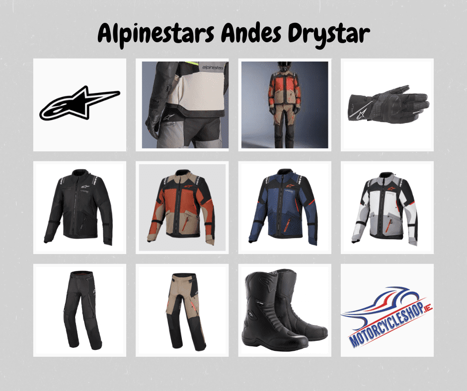Alpinestars Andes Drystar® Range