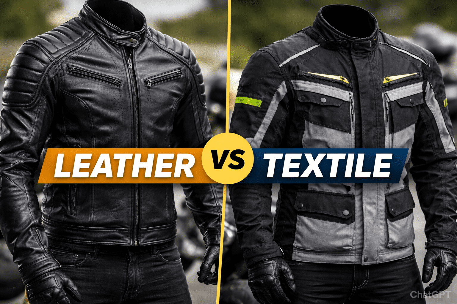 Leather vs Textile Motorcycle Jackets – What’s Better?