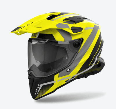 Airoh Commander 2 Adventure Helmet Mavick Matt Yellow