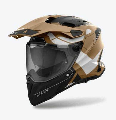 Airoh Commander 2 Adventure Helmet Reveal Matt Sand