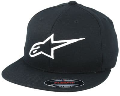 Alpinestars Ageless Flexfit Flatbill Hat Black *