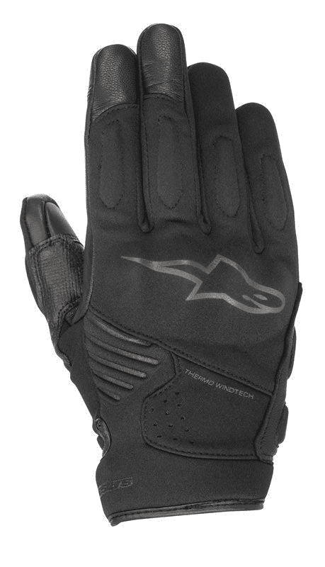 Alpinestars Crestone GTX Motorcycle Gloves - Waterproof & Insulated Touring Gloves (Black, XL)