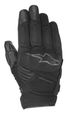 Alpinestars Crestone GTX Motorcycle Gloves - Waterproof & Insulated Touring Gloves (Black, XL)