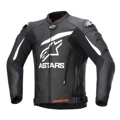 Alpinestars GP Plus V4 Leather Jacket Black/White