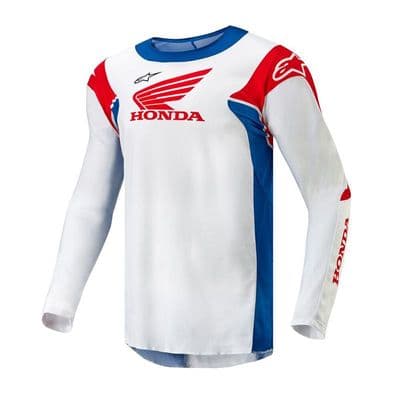 Alpinestars Honda Racer Iconic Jersey White/Blue/Red *