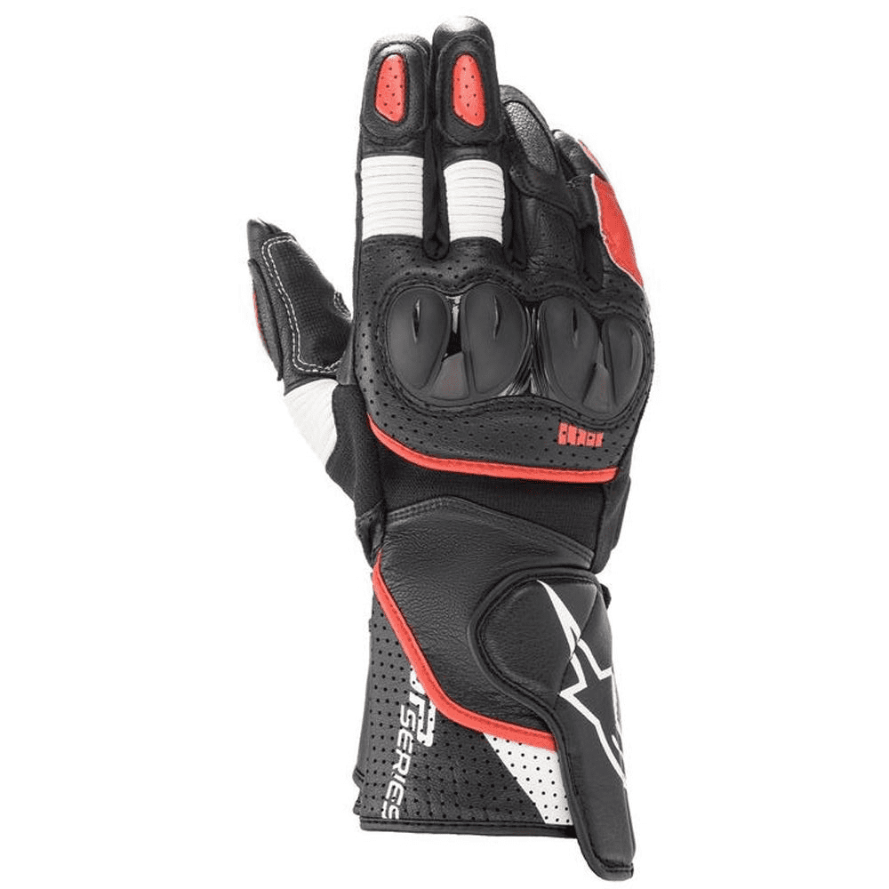 Alpinestars GLOVE SP-2 V3 BLK/W/BRD Mサイズ Alpinestars SP-2 V3 Gloves Black/White/Red
