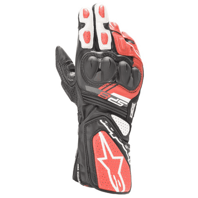 Alpinestars SP-8 V3 Gloves Black/White/Red