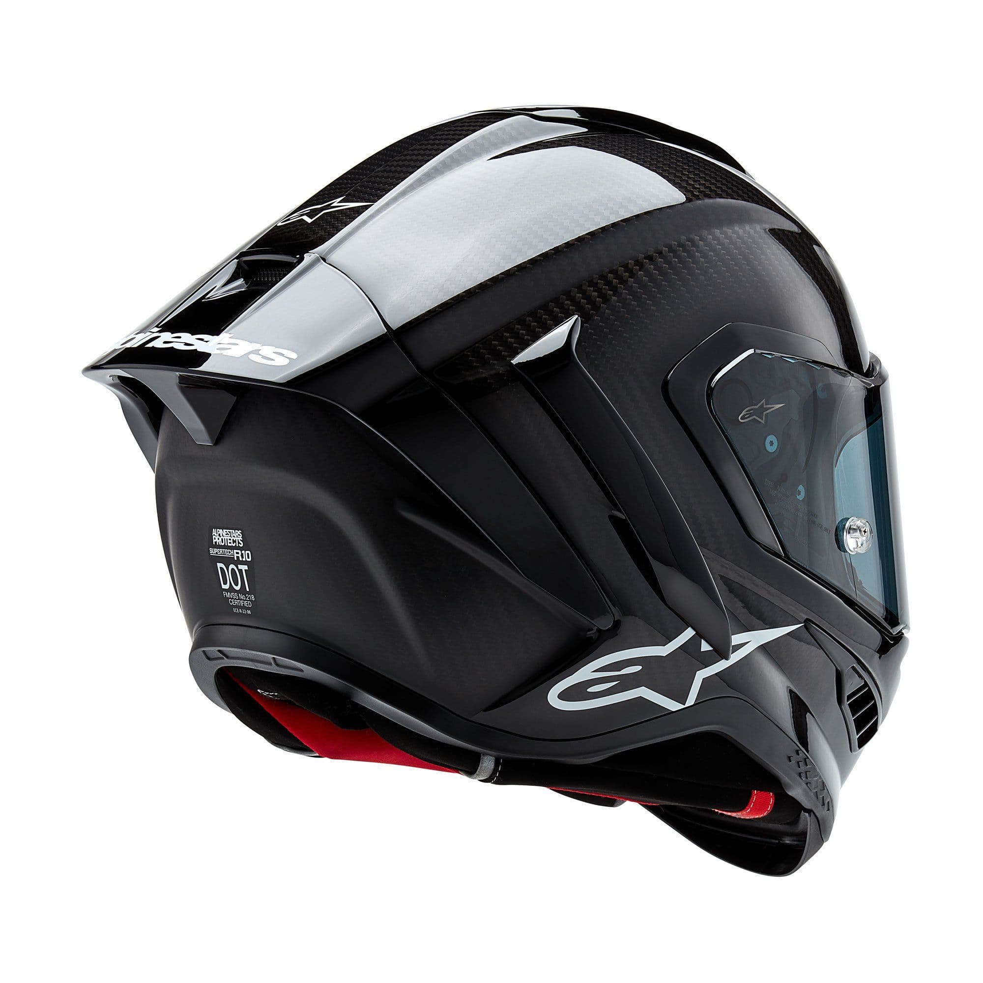Alpinestars Supertech R10 Carbon Helmet Black