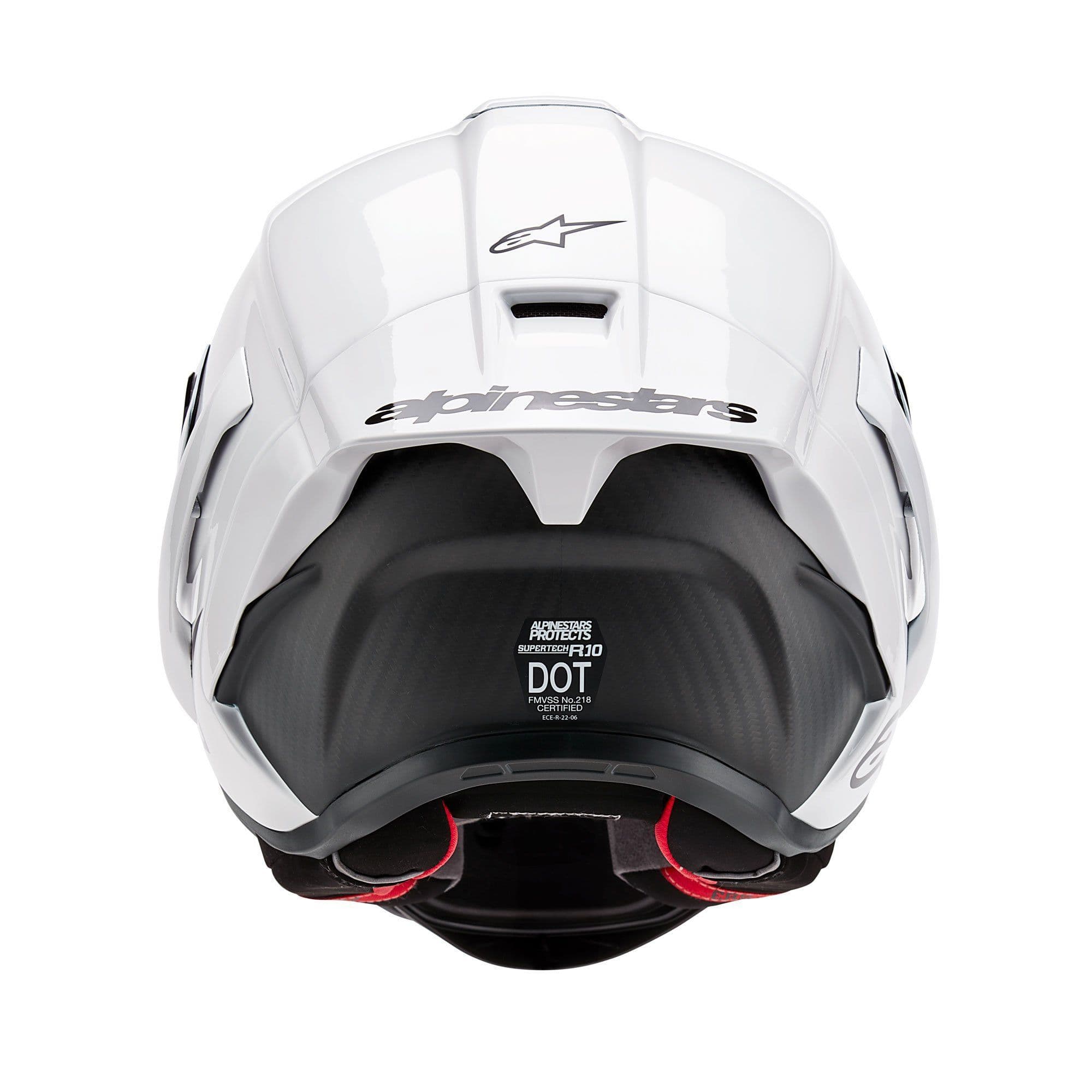 Alpinestars Supertech R10 Carbon Helmet White