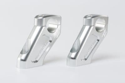 Bar back. H=20 mm. Back 30 mm. Silver. BMW R1200GS. LEH.07.039.12200/S