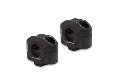 Bar riser for Ø 22 mm handlebar H=20 mm. Black. LEH.00.039.22001.20/B