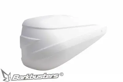 Barkbuster Storm Plastic Shells White STM-003-00-WH