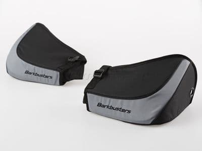 Barkbusters Handguard Kit Fabric. Black/grey. BBZ-001-01-BK