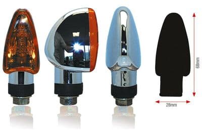 Bihr Triangle Indicators Chrome 1064265