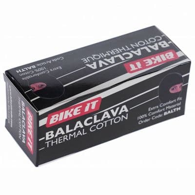 Bike It Black Thermal Balaclava BALTH
