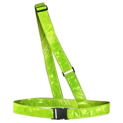 Bike-it Sam browne hi-viz reflective safety belt
