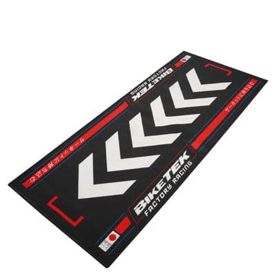 Biketek Garage Mat Series7 Rising Sun Red 190x80cm GRGMAT96