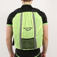 Biketek Waterproof Fluo Yellow Rucksack Cover LUGRS11