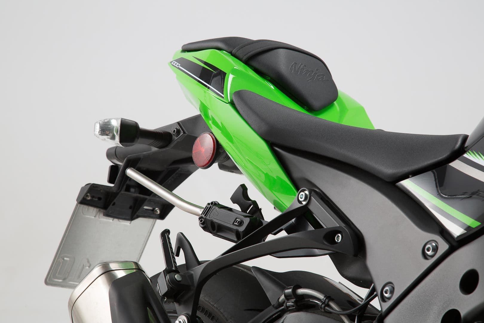 BLAZE H saddlebag set Black/Grey Kawasaki ZX-10R 15- BC HTA 08 740