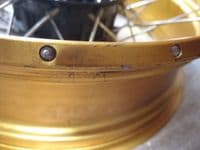 BMW Gold Cross Spoke Rim Rear 36317923196 *