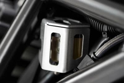 Brake reservoir guard Silver. BMW F700GS (12-) F800GS / Adventure (13-). SCT.07.174.10600/S