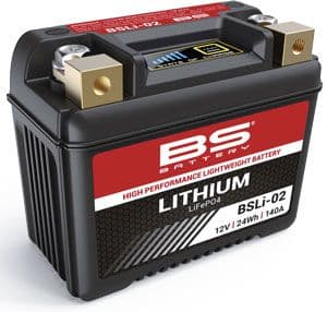 BS BSLI-02 Lithium LiFEPO4 Battery