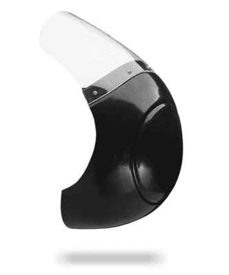 C-Racer Classic Universal Mask Black MCR1