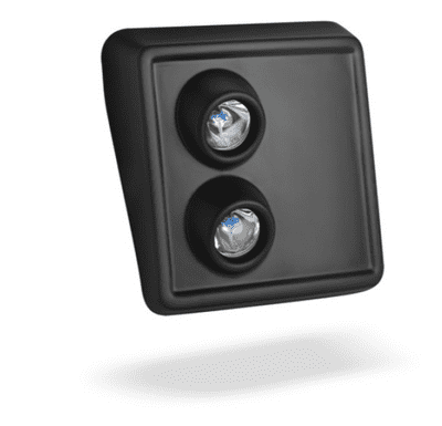 C-Racer Universal Front Number Plate Mask Black MCR6