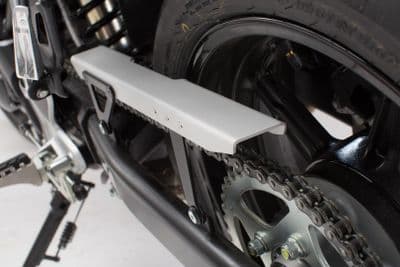 Chain guard Black/Silver. Suzuki SV650 ABS (15-). KTS.05.670.10000
