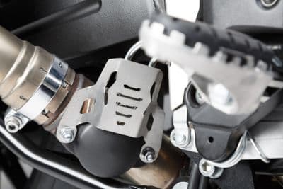 Exhaust valve guard Silver. Suzuki V-Strom 1000 (14-). SCT.05.174.10100/S