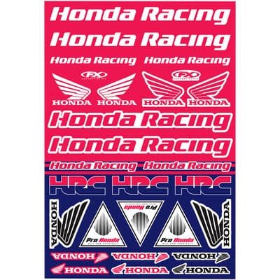 Factory Effex Decal Kit Honda Racing