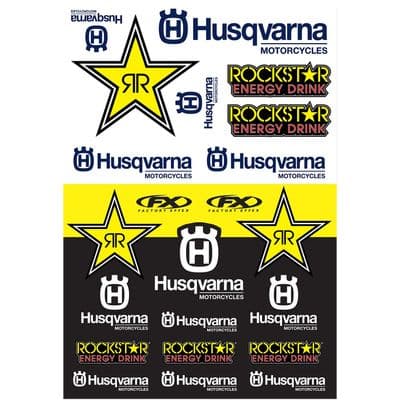 Factory Effex Decal kit Husqvarna Racing