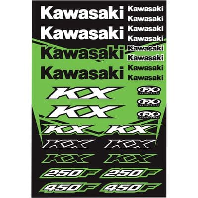 Factory Effex Decal kit Kawasaki KX