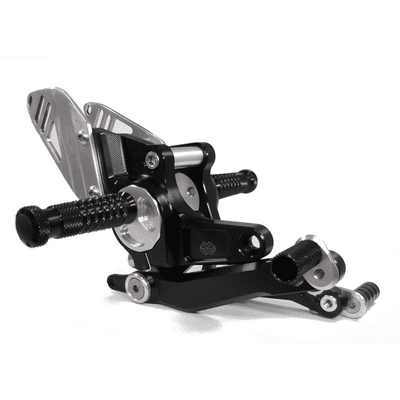 Gilles BMW R1200 Rearset Black RCT10GT-BM03-B