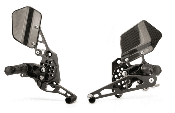 Gilles Honda CBR1000RR Rearset AS31GT Black AS31-H10-B