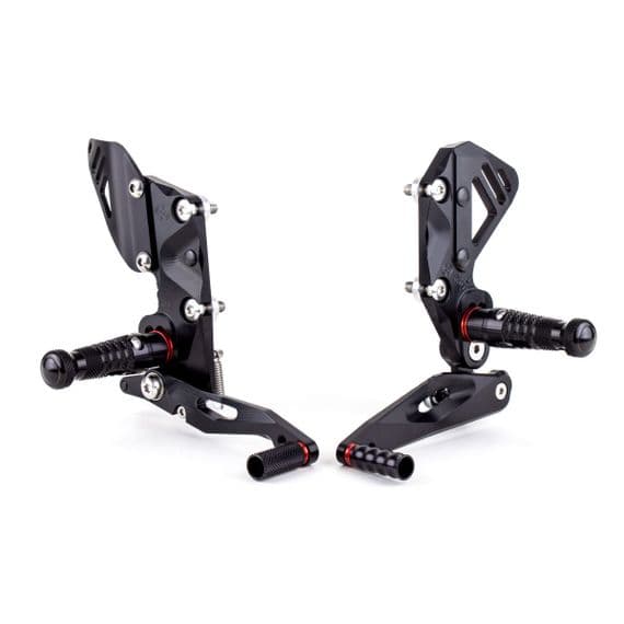 Gilles Triumph Speed Triple Rearset Factor-X Black FXR-T01-B