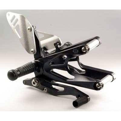 Gilles Yamaha MT-07 Rearset Factor-X Black FXR-Y03-B