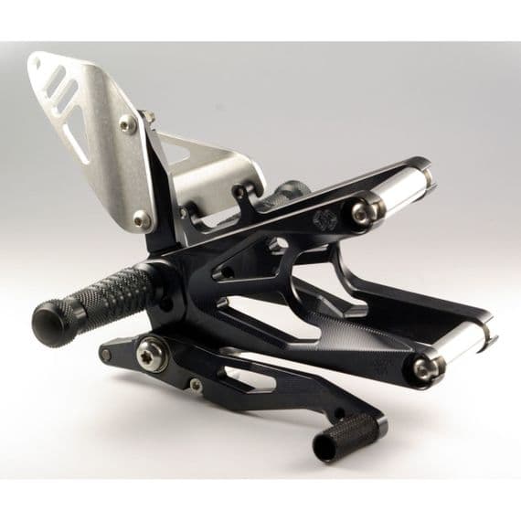 Gilles Yamaha MT-07 Rearset Factor-X Black FXR-Y03-B