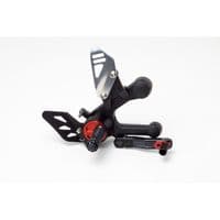 Gilles Yamaha MT-09 Rearset Black/Red RCT10GT-Y02-BR