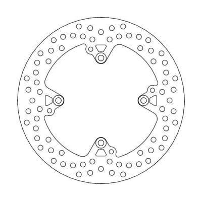 Halo Ducati Rear Brake Disc 110475 *