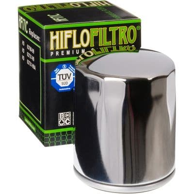 Hiflofiltro Chrome oil filter
