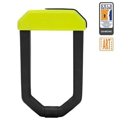 Hiplok DX1000 D-Lock Black/Yellow