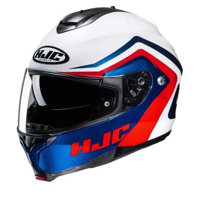 HJC C91N Flip Front Nepos White/Blue/Red