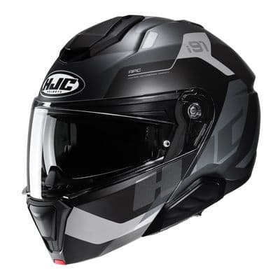 HJC i91 Flip Front Carst Black